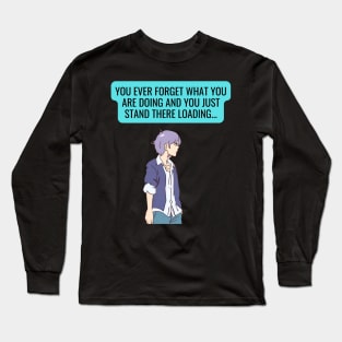 Anime meme Long Sleeve T-Shirt